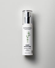 MÁDARA Organic Skincare deep moisture cream A2221 face cream product photo on plain background.